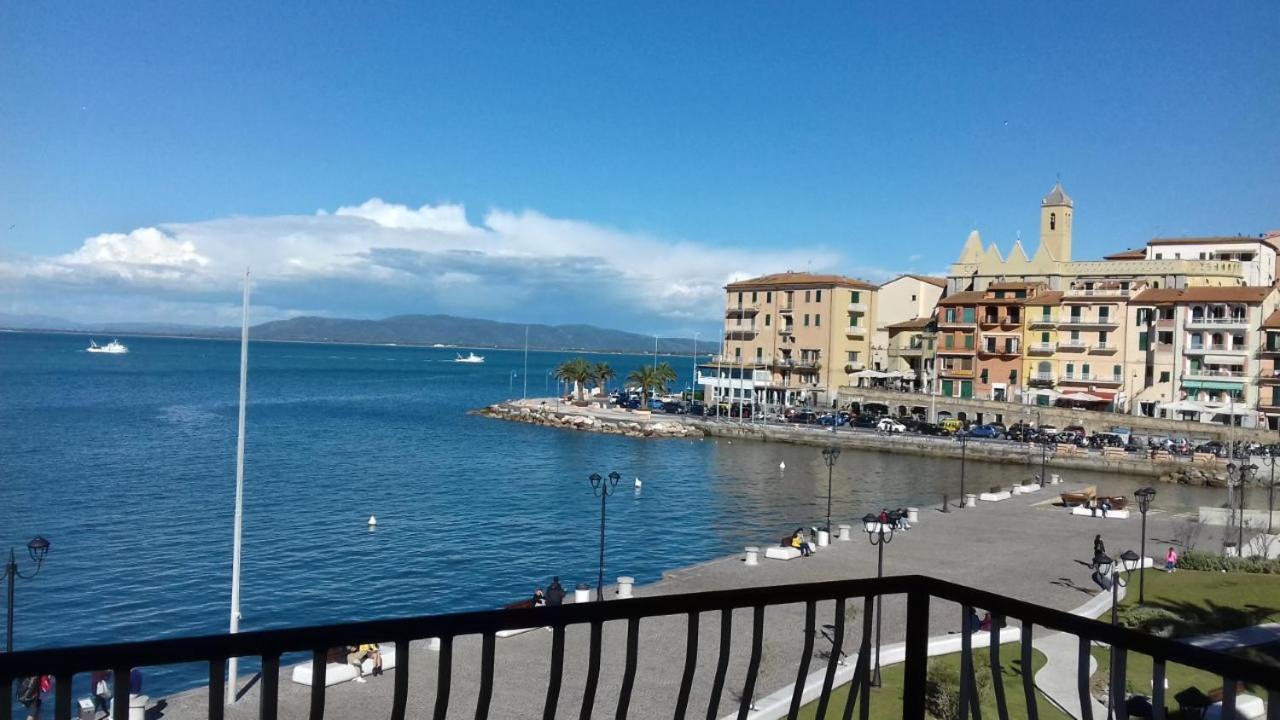 Ampio Monolocale Con Balcone Fronte Mare Villa ปอร์โต ซานโต สเตฟาโน ภายนอก รูปภาพ