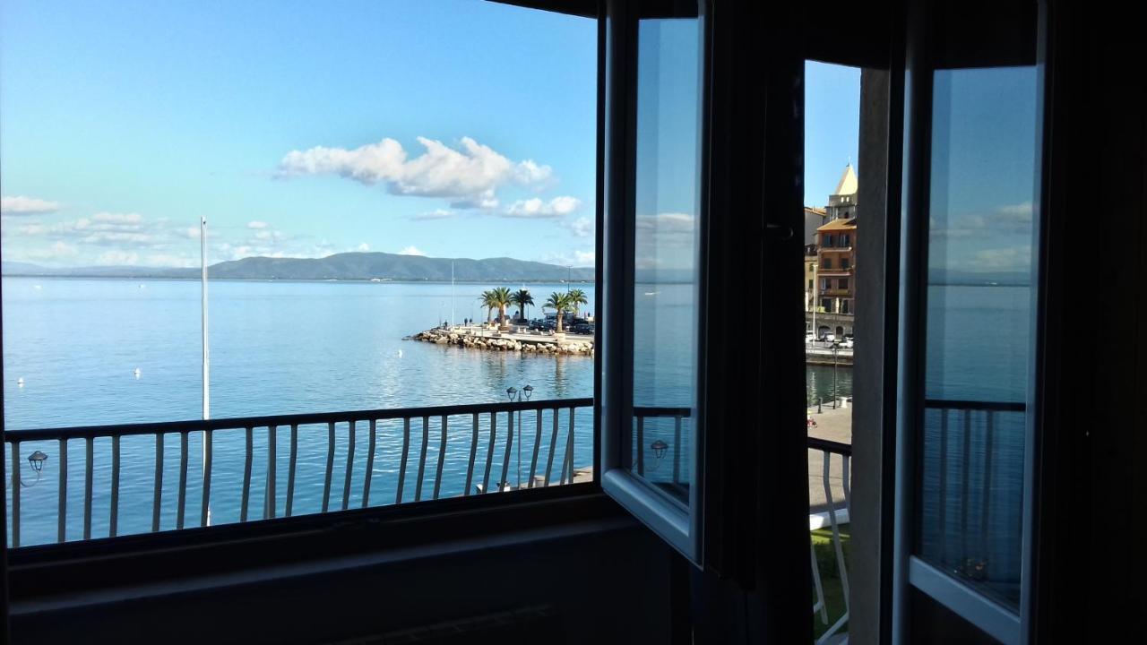 Ampio Monolocale Con Balcone Fronte Mare Villa ปอร์โต ซานโต สเตฟาโน ภายนอก รูปภาพ